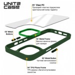 Огляд Чохол до мобільного телефона Armorstandart UNIT2 Apple iPhone 14 Pro Green (ARM69947): характеристики, відгуки, ціни.