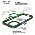Огляд Чохол до мобільного телефона Armorstandart UNIT2 Apple iPhone 15 Pro Green (ARM69982): характеристики, відгуки, ціни.