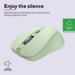 Огляд Мишка Trust Mydo Silent Wireless Green (25042): характеристики, відгуки, ціни.