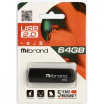 Огляд USB флеш накопичувач Mibrand 64GB Mink Black USB 2.0 (MI2.0/MI64P4B): характеристики, відгуки, ціни.