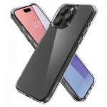 Огляд Чохол до мобільного телефона Spigen Apple iPhone 15 Pro Ultra Hybrid, Crystal Clear (ACS06707): характеристики, відгуки, ціни.