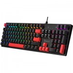 Огляд Клавіатура A4Tech Bloody S510R RGB BLMS Switch Red USB Black (Bloody S510R Fire Black): характеристики, відгуки, ціни.