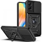 Огляд Чохол до мобільного телефона BeCover Military Oppo A98 5G Black (710024): характеристики, відгуки, ціни.