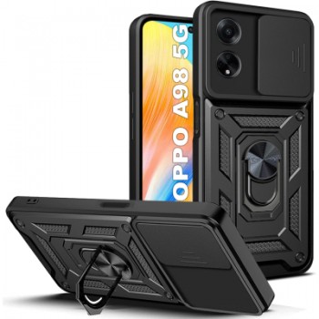 Чохол до мобільного телефона BeCover Military Oppo A98 5G Black (710024)