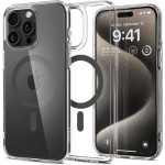 Огляд Чохол до мобільного телефона Spigen Apple iPhone 15 Pro Max Ultra Hybrid MagFit Graphite (ACS06577): характеристики, відгуки, ціни.