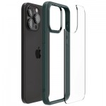 Огляд Чохол до мобільного телефона Spigen Apple iPhone 15 Pro Max Ultra Hybrid Abyss Green (ACS06574): характеристики, відгуки, ціни.