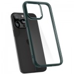 Огляд Чохол до мобільного телефона Spigen Apple iPhone 15 Pro Max Ultra Hybrid Abyss Green (ACS06574): характеристики, відгуки, ціни.
