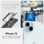 Огляд Чохол до мобільного телефона Spigen Apple iPhone 15 Ultra Hybrid MagFit Graphite (ACS06804): характеристики, відгуки, ціни.