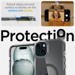 Огляд Чохол до мобільного телефона Spigen Apple iPhone 15 Ultra Hybrid MagFit Graphite (ACS06804): характеристики, відгуки, ціни.