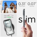 Огляд Чохол до мобільного телефона Spigen Apple iPhone 15 Ultra Hybrid MagFit Graphite (ACS06804): характеристики, відгуки, ціни.