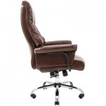 Огляд Офісне крісло Richman Конгрес Хром M-2 Широкий (Anyfix Wide) Шкіра Люкс Коричнева (ADD0001832): характеристики, відгуки, ціни.