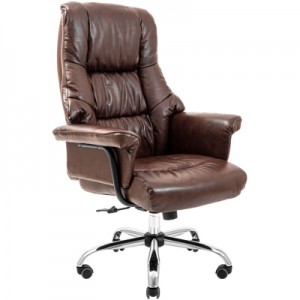 Огляд Офісне крісло Richman Конгрес Хром M-2 Широкий (Anyfix Wide) Шкіра Люкс Коричнева (ADD0001832): характеристики, відгуки, ціни.