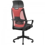 Огляд Офісне крісло Richman Профі Пластик Піастра Сітка чорна + червона (ADD0003191): характеристики, відгуки, ціни.