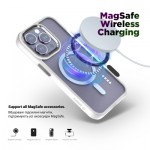 Огляд Чохол до мобільного телефона Armorstandart Unit MagSafe Apple iPhone 15 Pro Matte Clear Silver (ARM69349): характеристики, відгуки, ціни.