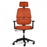 Огляд Офісне крісло Mealux Leo Air Orange (Y-543 KBY): характеристики, відгуки, ціни.