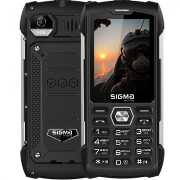 Мобільний телефон Sigma X-treme PK68 Black (4827798466711)