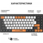 Огляд Клавіатура OfficePro SK955B Wireless/Bluetooth Black (SK955B): характеристики, відгуки, ціни.