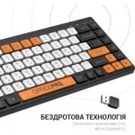 Огляд Клавіатура OfficePro SK955B Wireless/Bluetooth Black (SK955B): характеристики, відгуки, ціни.