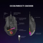 Огляд Мишка GamePro GM300B USB Black (GM300B): характеристики, відгуки, ціни.