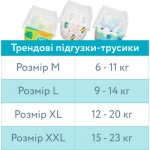 Огляд Підгузки Offspring трусики Розмір L (9-14 кг) 36 шт, Ліс (9355465009091) (DP-OI-FAP-L36P-FRT): характеристики, відгуки, ціни.