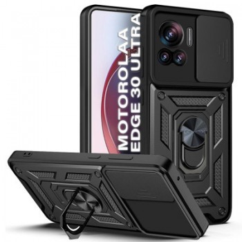 Чохол до мобільного телефона BeCover Military Motorola Edge 30 Ultra Black (710678)