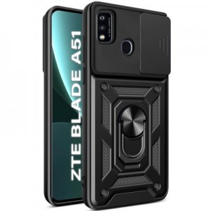 Чохол до мобільного телефона BeCover Military ZTE Blade A51 Black (710698)