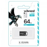 Огляд USB флеш накопичувач Wibrand 64GB Hawk Black USB 2.0 (WI2.0/HA64M1B): характеристики, відгуки, ціни.