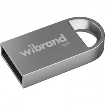 USB флеш накопичувач Wibrand 4GB lynx Silver USB 2.0 (WI2.0/LY4M2S)