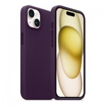 Огляд Чохол до мобільного телефона Armorstandart FAKE Leather Case Apple iPhone 15 Deep Purple (ARM76290): характеристики, відгуки, ціни.