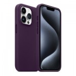Огляд Чохол до мобільного телефона Armorstandart FAKE Leather Case Apple iPhone 15 Pro Deep Purple (ARM76302): характеристики, відгуки, ціни.