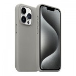 Огляд Чохол до мобільного телефона Armorstandart FAKE Leather Case Apple iPhone 15 Pro Grey (ARM76301): характеристики, відгуки, ціни.