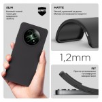 Огляд Чохол до мобільного телефона Armorstandart Matte Slim Fit Realme 12 5G Black (ARM77853): характеристики, відгуки, ціни.