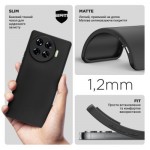Огляд Чохол до мобільного телефона Armorstandart Matte Slim Fit Tecno Spark 20 Pro+ (KJ7) Camera cover Black (ARM75493): характеристики, відгуки, ціни.