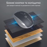 Огляд Мишка Promate Breeze Wireless Silver (breeze.silver): характеристики, відгуки, ціни.