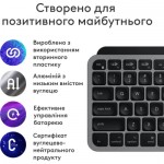 Огляд Клавіатура Logitech MX Keys Mini для MAC Wireless UA Space Grey (920-012652): характеристики, відгуки, ціни.