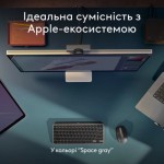 Огляд Клавіатура Logitech MX Keys Mini для MAC Wireless UA Space Grey (920-012652): характеристики, відгуки, ціни.