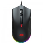 Огляд Мишка AOC GM530 RGB PMW3389 Kailh switch USB Black (GM530B): характеристики, відгуки, ціни.