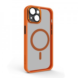 Чохол до мобільного телефона Armorstandart Unit MagSafe SE Apple iPhone 15 Plus Orange Black (ARM75373)