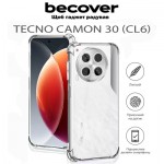 Огляд Чохол до мобільного телефона BeCover Anti-Shock Tecno Camon 30 (CL6) Clear (711790): характеристики, відгуки, ціни.