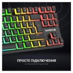 Огляд Клавіатура GamePro MK80B RGB Blue Switch USB Black (MK80B): характеристики, відгуки, ціни.