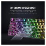 Огляд Клавіатура GamePro MK80B RGB Blue Switch USB Black (MK80B): характеристики, відгуки, ціни.