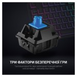 Огляд Клавіатура GamePro MK80B RGB Blue Switch USB Black (MK80B): характеристики, відгуки, ціни.