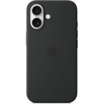 Огляд Чохол до мобільного телефона Apple iPhone16 Silicone Case with MagSafe - Black (MYY13ZM/A): характеристики, відгуки, ціни.