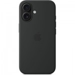 Огляд Чохол до мобільного телефона Apple iPhone16 Silicone Case with MagSafe - Black (MYY13ZM/A): характеристики, відгуки, ціни.