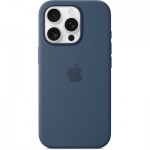 Огляд Чохол до мобільного телефона Apple iPhone16 Pro Silicone Case with MagSafe - Denim (MYYK3ZM/A): характеристики, відгуки, ціни.