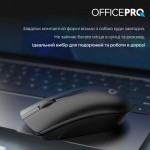 Огляд Мишка OfficePro M175B Silent Click Wireless Black (M175B): характеристики, відгуки, ціни.