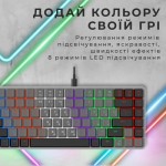 Огляд Клавіатура GamePro MK140R Red Swich Low Profile USB Dark Gray (MK140R): характеристики, відгуки, ціни.