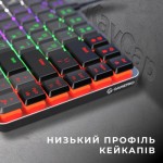 Огляд Клавіатура GamePro MK140R Red Swich Low Profile USB Dark Gray (MK140R): характеристики, відгуки, ціни.