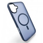 Огляд Чохол до мобільного телефона BeCover Metal Buttons Case (MagSafe) для Apple iPhone 16 Plus Blue (712094): характеристики, відгуки, ціни.