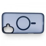 Огляд Чохол до мобільного телефона BeCover Metal Buttons Case (MagSafe) для Apple iPhone 16 Plus Blue (712094): характеристики, відгуки, ціни.